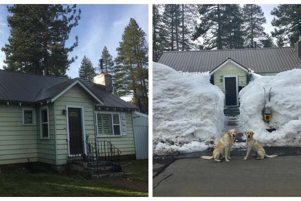 Before And After Photos Show The Insane Snow Dump In California S