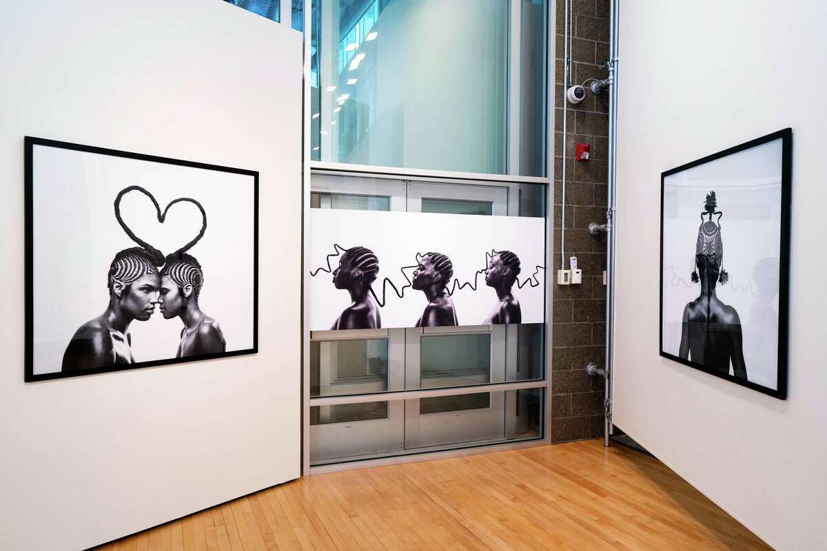 Shani Crowe, installation view, 2016. Digital prints. Photo Wm Jaeger