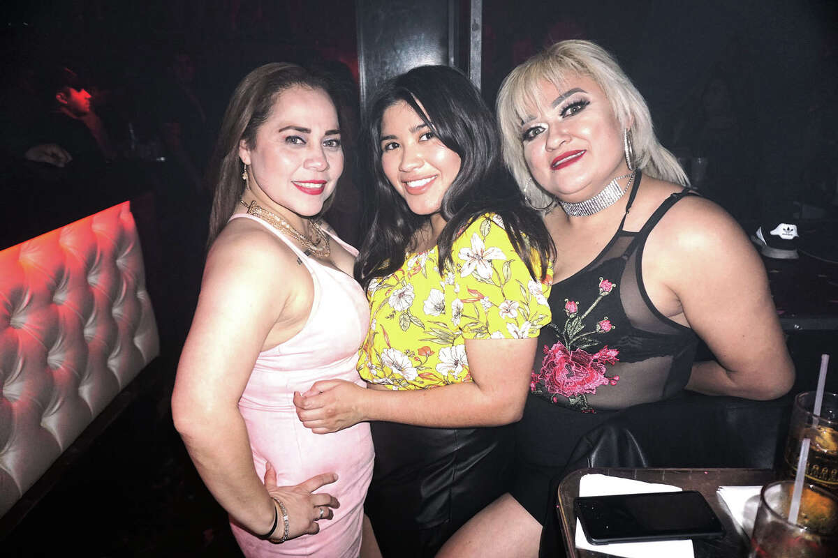 Elsa Rodriguez, Jackie and Judy Garcia at Club Vibe