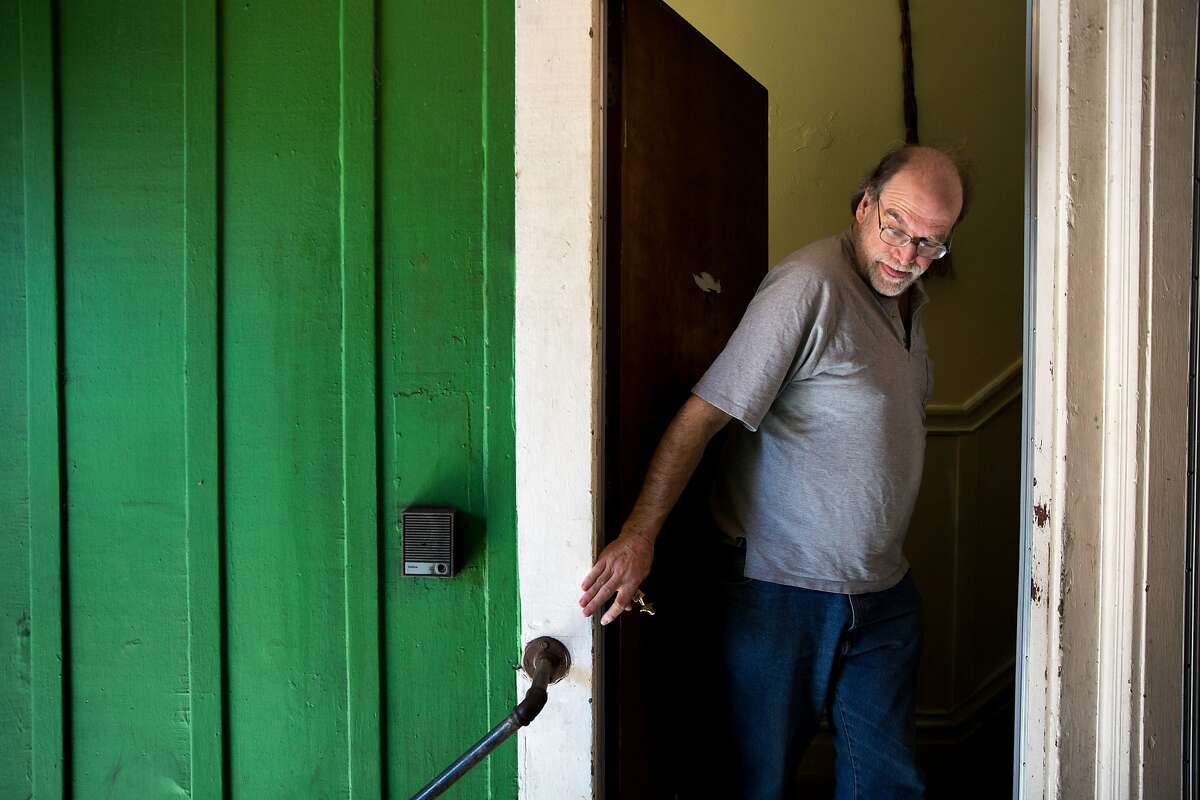 Landlord Mike Reed checks on one of the apartments he rents out to a tenant with a Section 8 voucher from the S.F. Housing Authority, Tuesday, Feb. 28, 2017, in San Francisco, Calif.