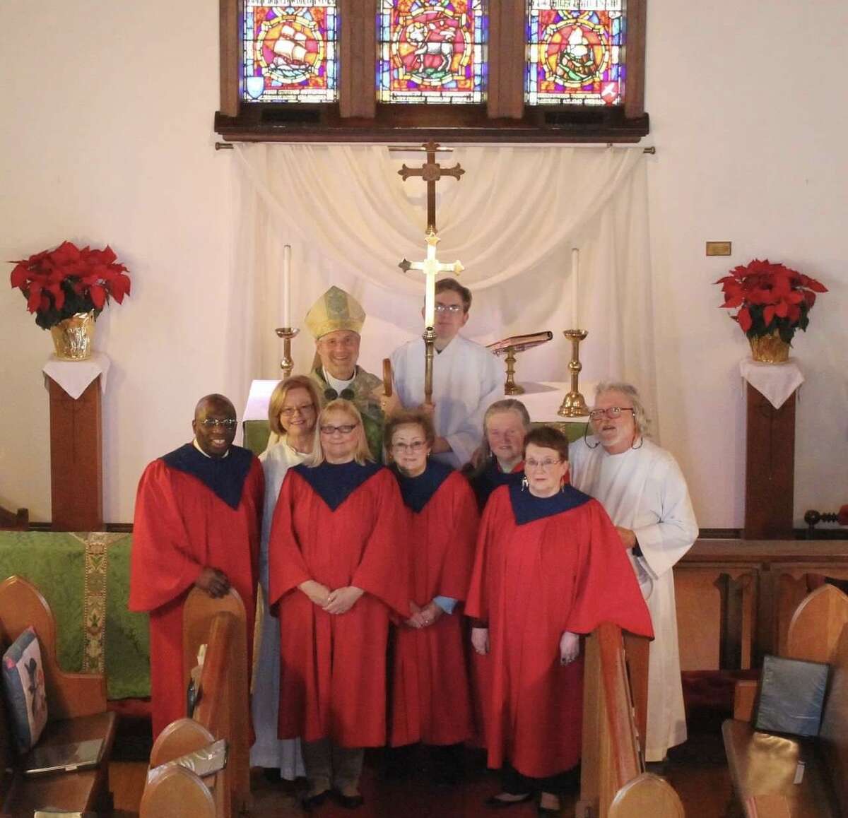 Saint Andrew's Episcopal Church of Northford, welcomed The Right Reverend Ian Douglas, PhD, Bishop of the Episcopal Church in Connecticut, for a pastoral visitation Feb. 17.