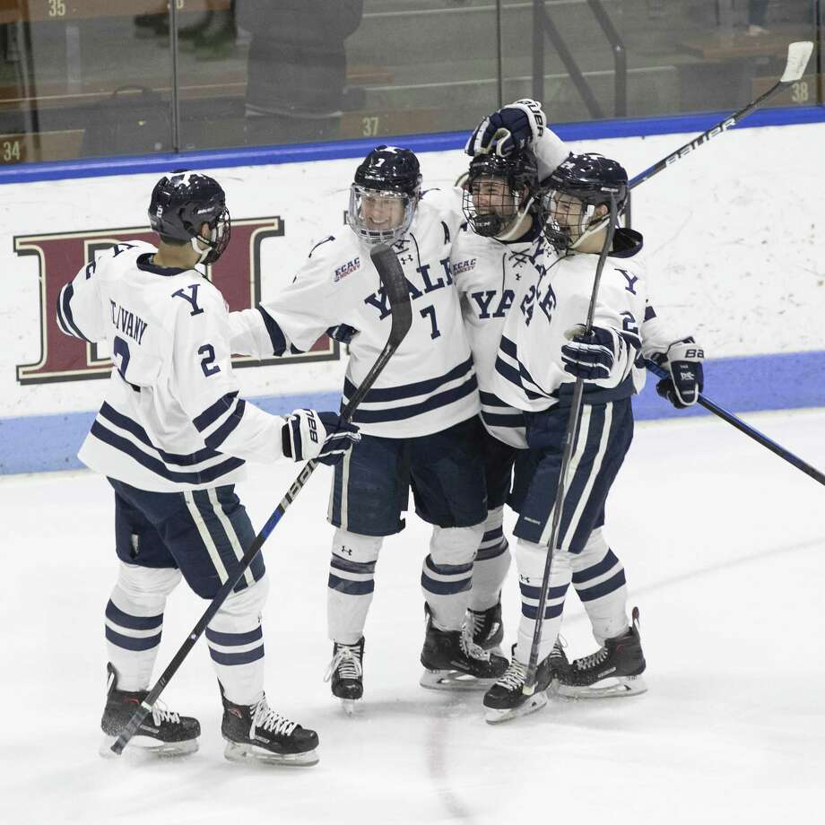 Yale hockey team completes sweep of Rensselaer - New Haven Register