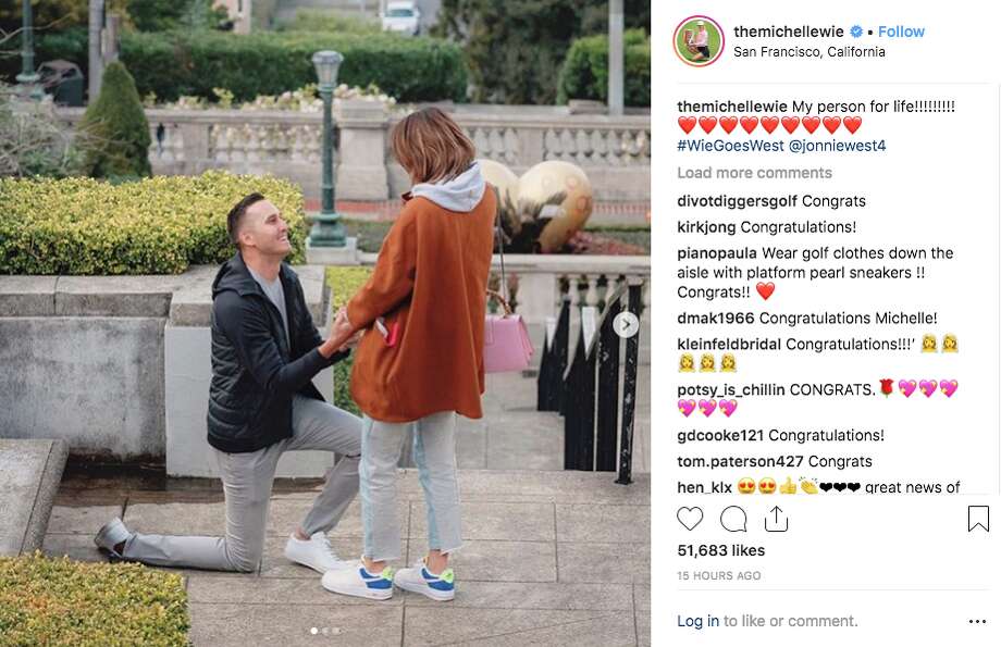Golfer Michelle Wie and Warriors exec Jonnie West announce ...
