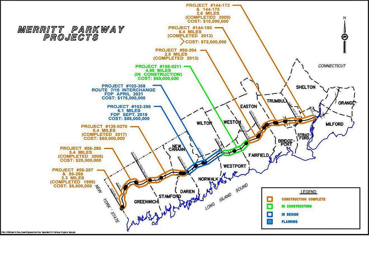 DOT Plans Hearing On 85M Final Project On Merritt Parkway   1200x0 