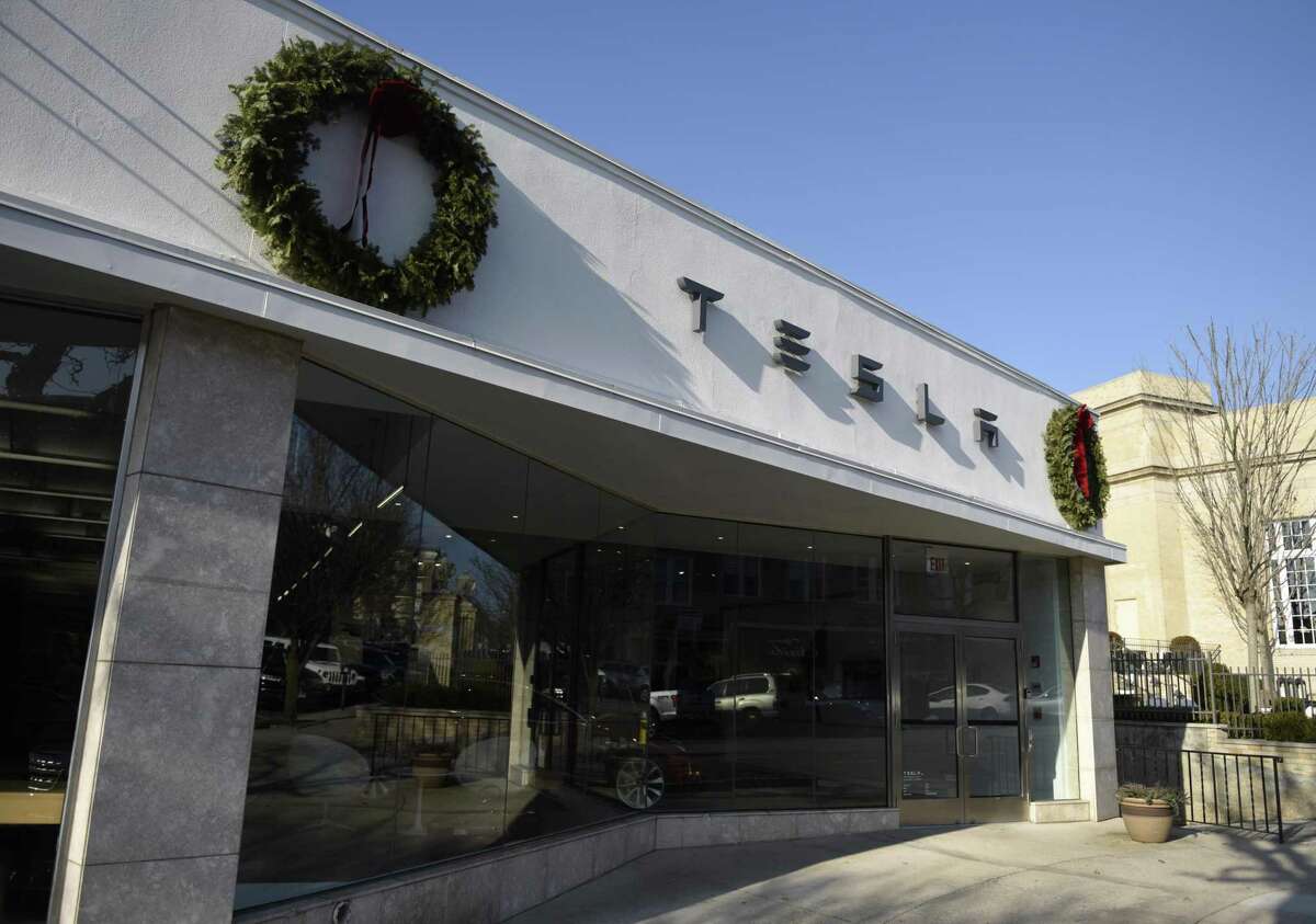 Tesla opened a showroom at 340 Greenwich Ave., in Greenwich, Conn., in September 2016.