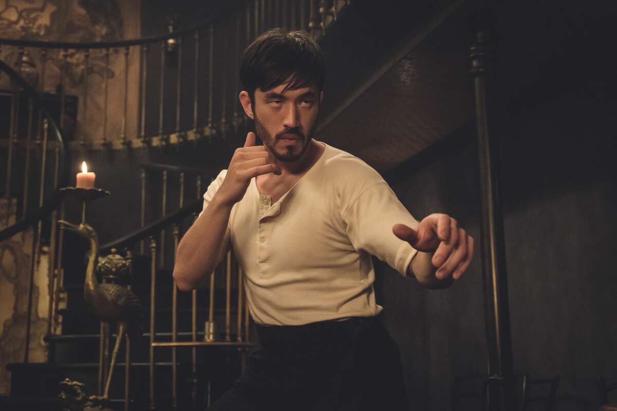 A still from Cinemax's "Warrior," a historical drama set during the tong wars of the 1870-1880s in San Francisco's Chinatown. Pictured: Andrew Koji