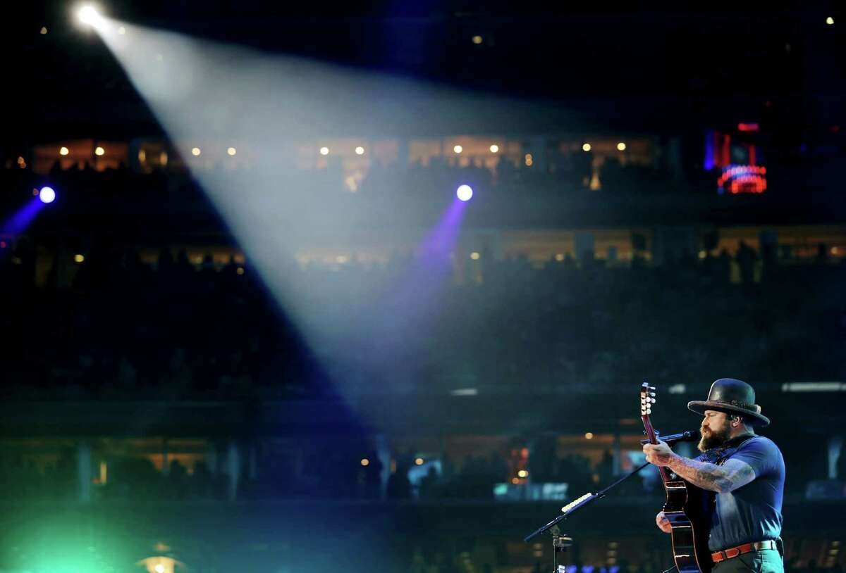 Zac Brown Band perform at the Houston Livestock Show and Rodeo Monday, March 11, 2019, in Houston.