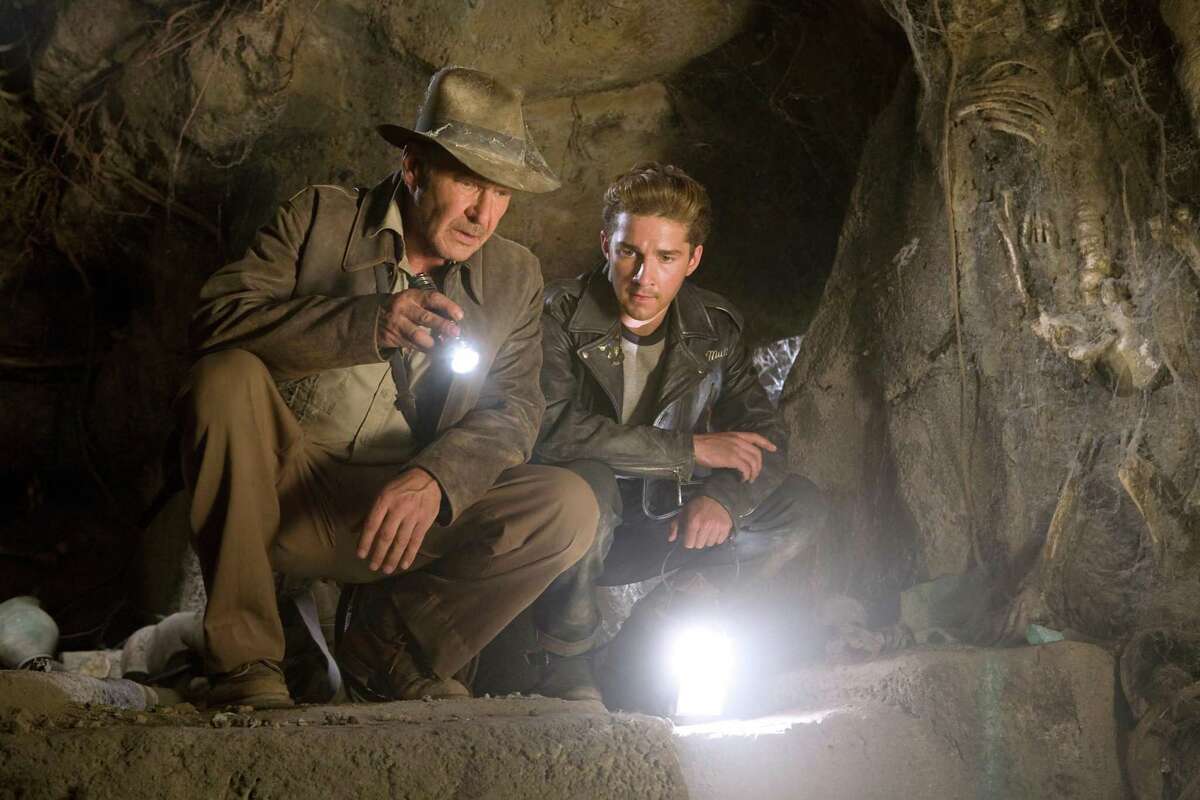 Some scenes from “Indiana Jones and the Crystal Skull” were filmed at Yale University in New Haven.