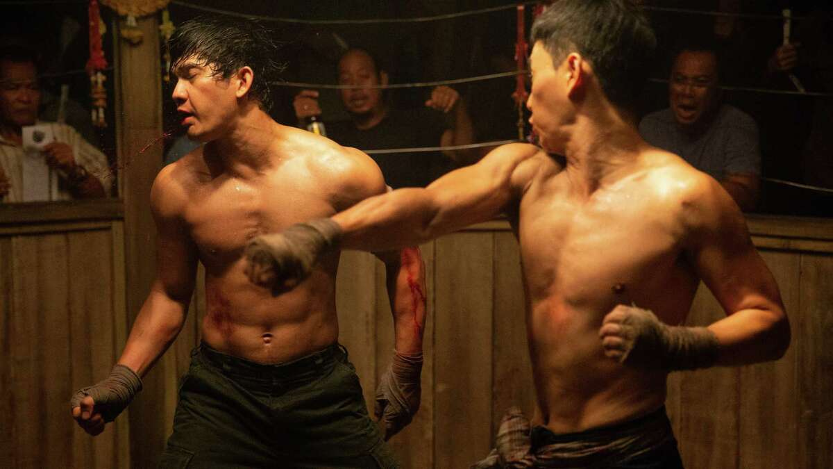 Iko Uwais and Tiger Chen fight in 'Triple Threat'