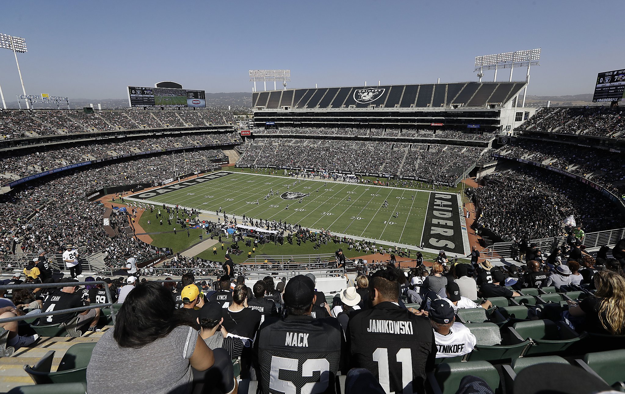 At long last, there's a deal to keep the Raiders in Oakland this season and  maybe 2020