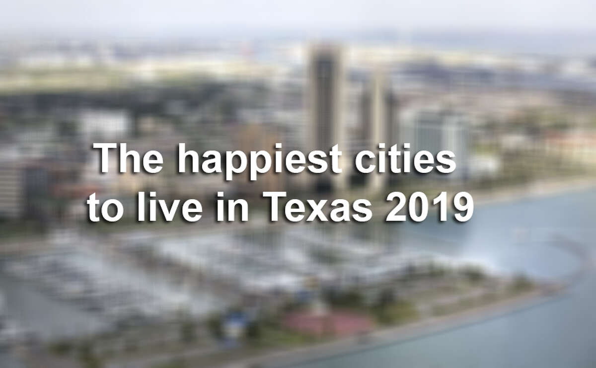 Keep scrolling to see where to live in Texas to lead a happy life.