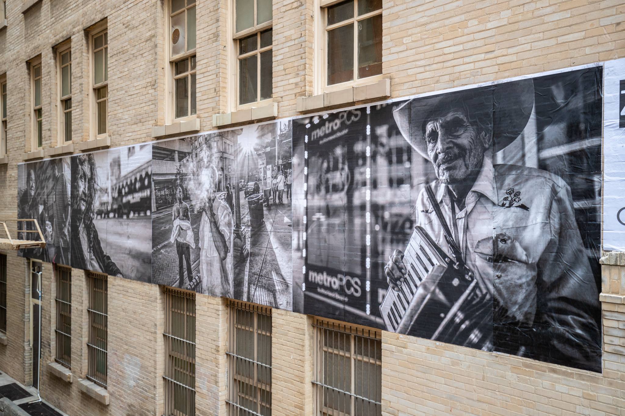 Humans of San Antonio movement a downtown mural
