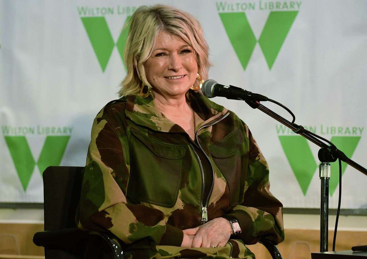 Martha Stewart visits the Wilton Library Tuesday, March 12, 2019, to sign copies of and discuss her book, The Martha Manual: How to Do (Almost) Everything, at the Wilton Library in Wilton, CT. Stewart has written dozens of bestselling books on cooking, entertaining, and homekeeping, and now has published a single, career-spanning book where readers can easily turn for all her essential life tips. A portion of the book sales will benefit Wilton Library.