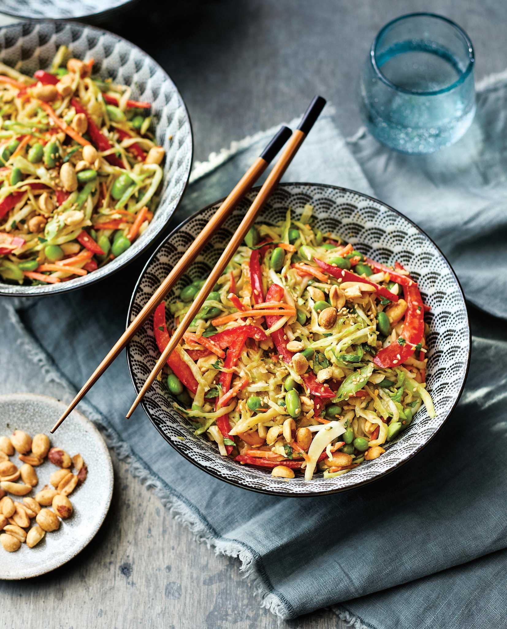 Recipe Thai Slaw With Peanut Dressing Expressnews Com