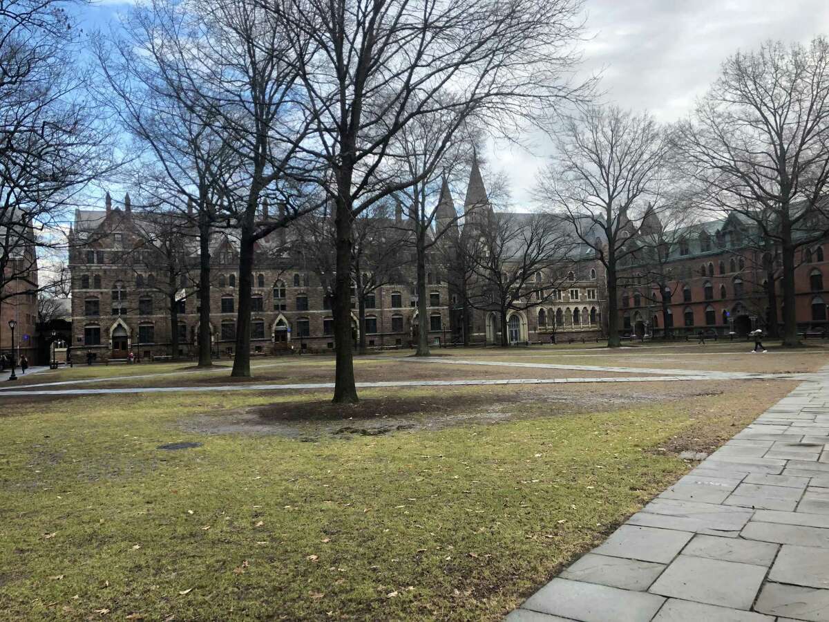 Old Campus at Yale University, New Haven.