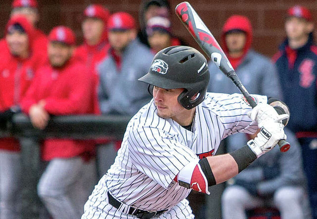 SIUE’s Dustin Woodcock went 3-5 with three doubles, two RBIs, two runs scored in his team’s 16-9, eight-inning loss to Illinois state Wednesday in Edwardsville. He also picked up an outfield assist.