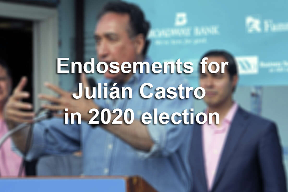 Many San Antonio figures have already voiced support for former Mayor Julián Castro in the 2020 presidential election. Click ahead to see who.