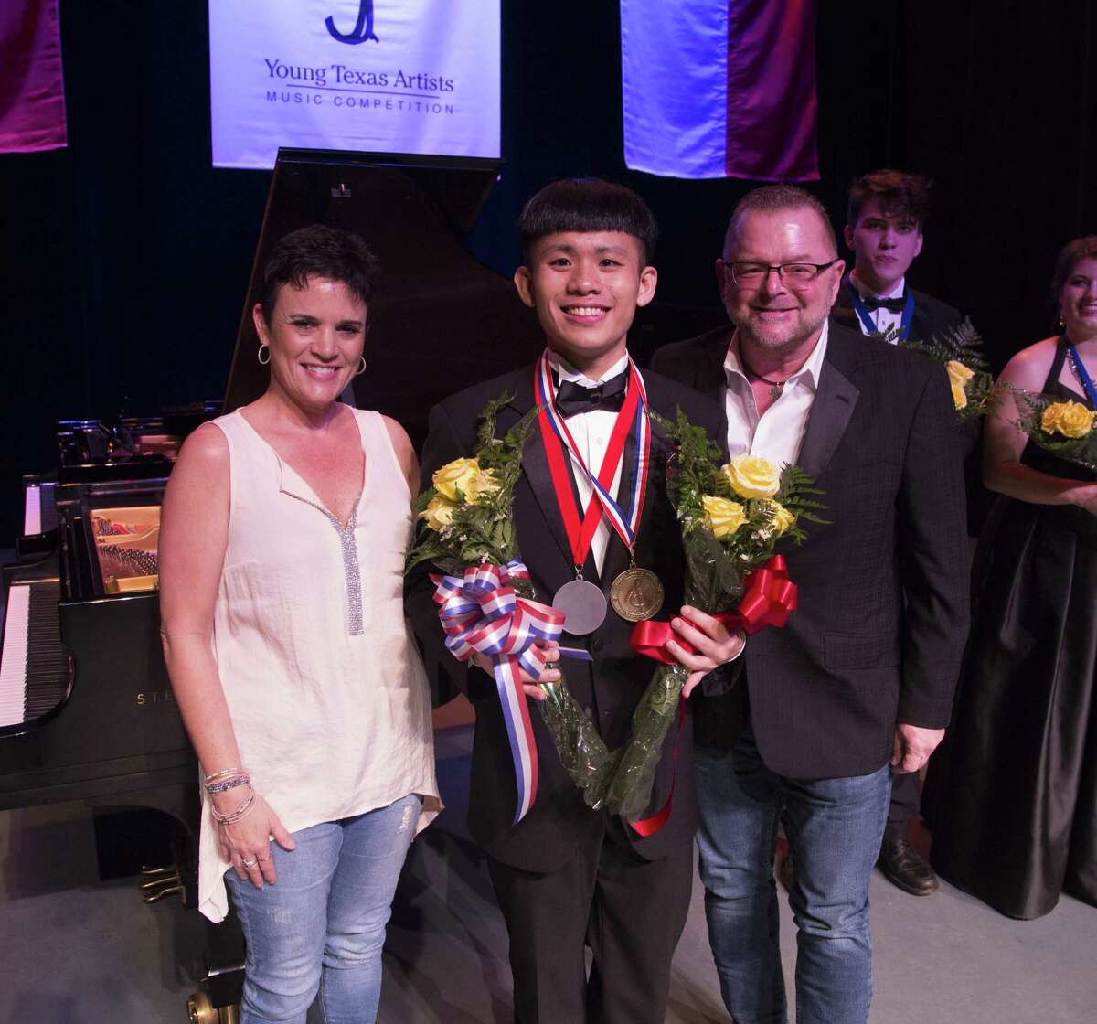 Pictured is Zhi-Yuan Luo who one the Audience Choice award at the 2019 Young Texas Artists Music Competition Finalists Concert.