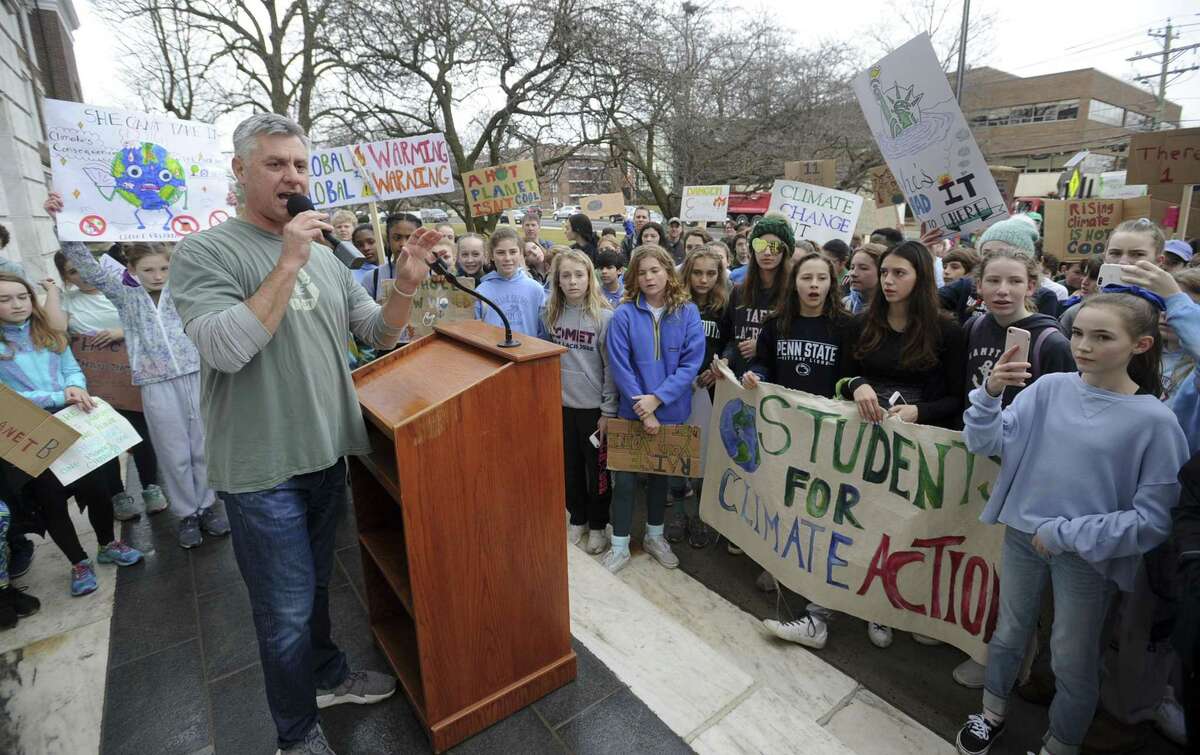Greenwich Country Day students join global march for change