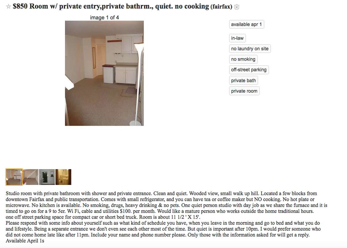 $1,790 a month and 'no cooking' allowed: Welcome to ...