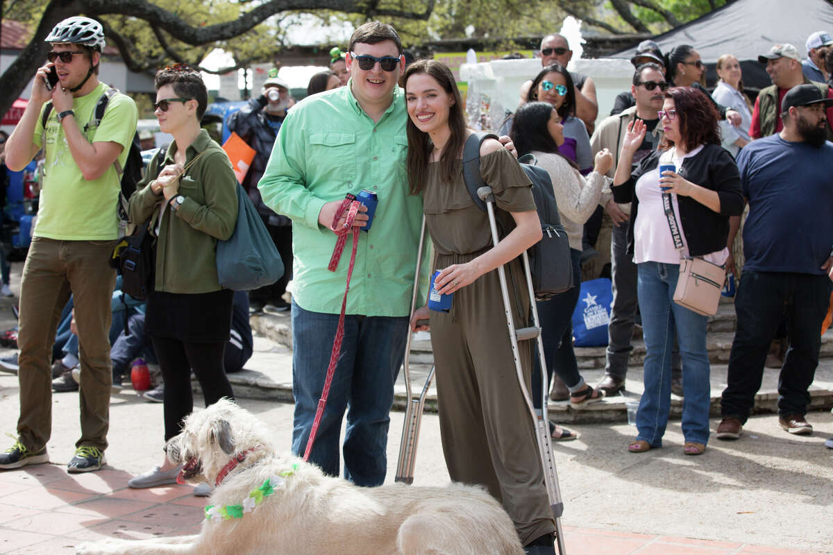 San Antonio got 'green' as the city held it's ST. Patrick's Day Festival and Parade.