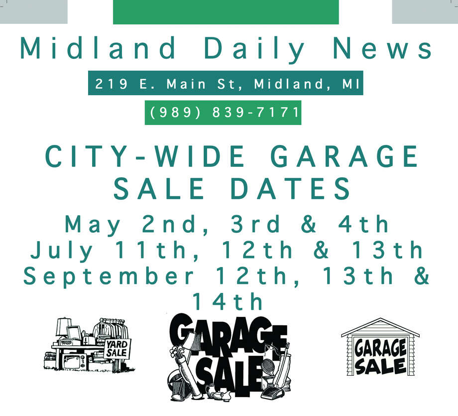 Daily News sets dates for CityWide Garage Sale Midland Daily News