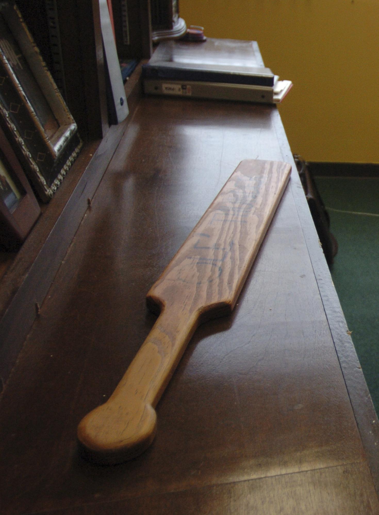 With Wooden Paddle Spanking Videos - No paddle. Stop in-school spankings. It's wrong. [Editorial]