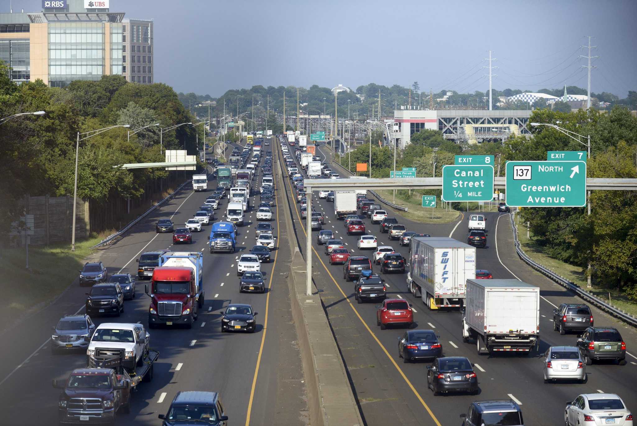 Northbound traffic at a standstill on I95