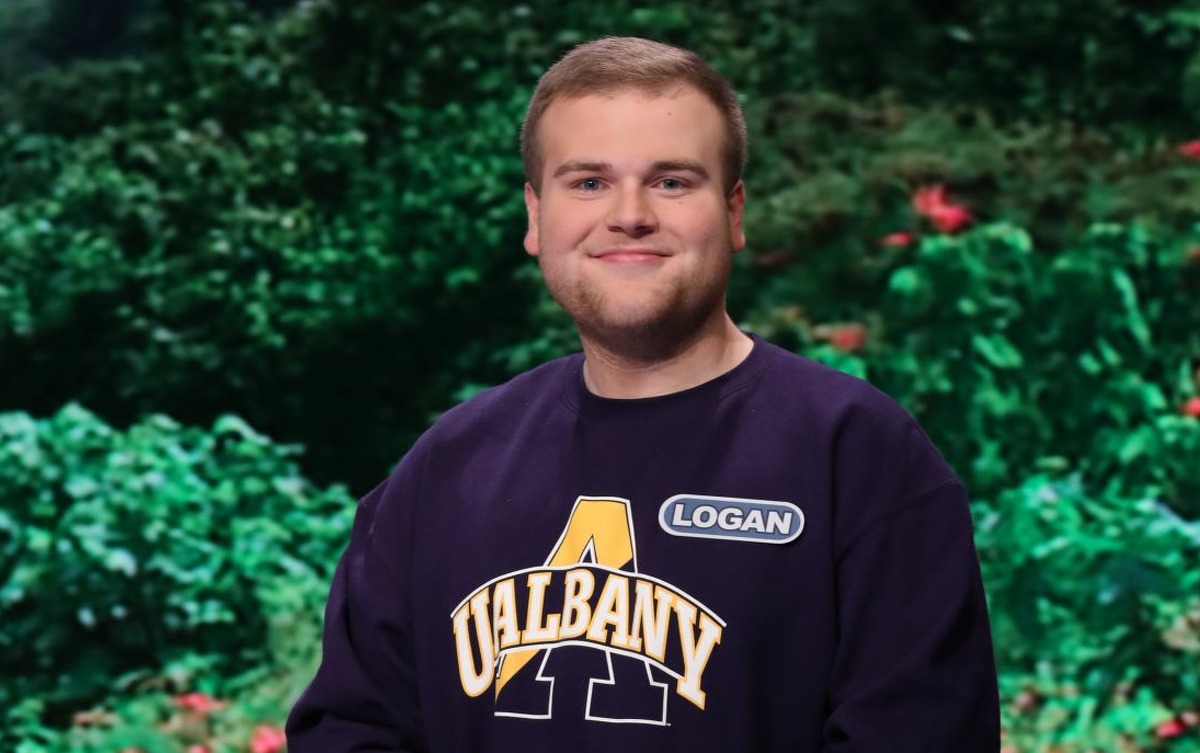 Logan Stone — a University at Albany student from Ballston Lake, N.Y. — will be a contestant on Wheel of Fortune on Thursday, March 21, 2019