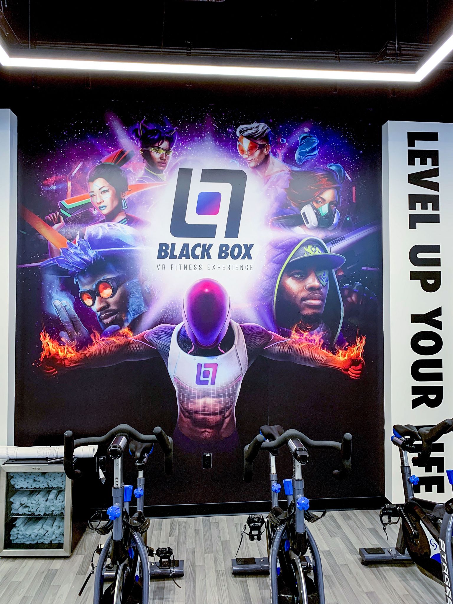 Black box sales virtual reality gym