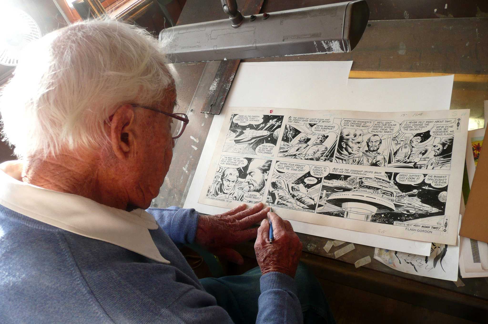 At 97 Flash Gordon Artist Bob Fujitani Remembers Cartooning S