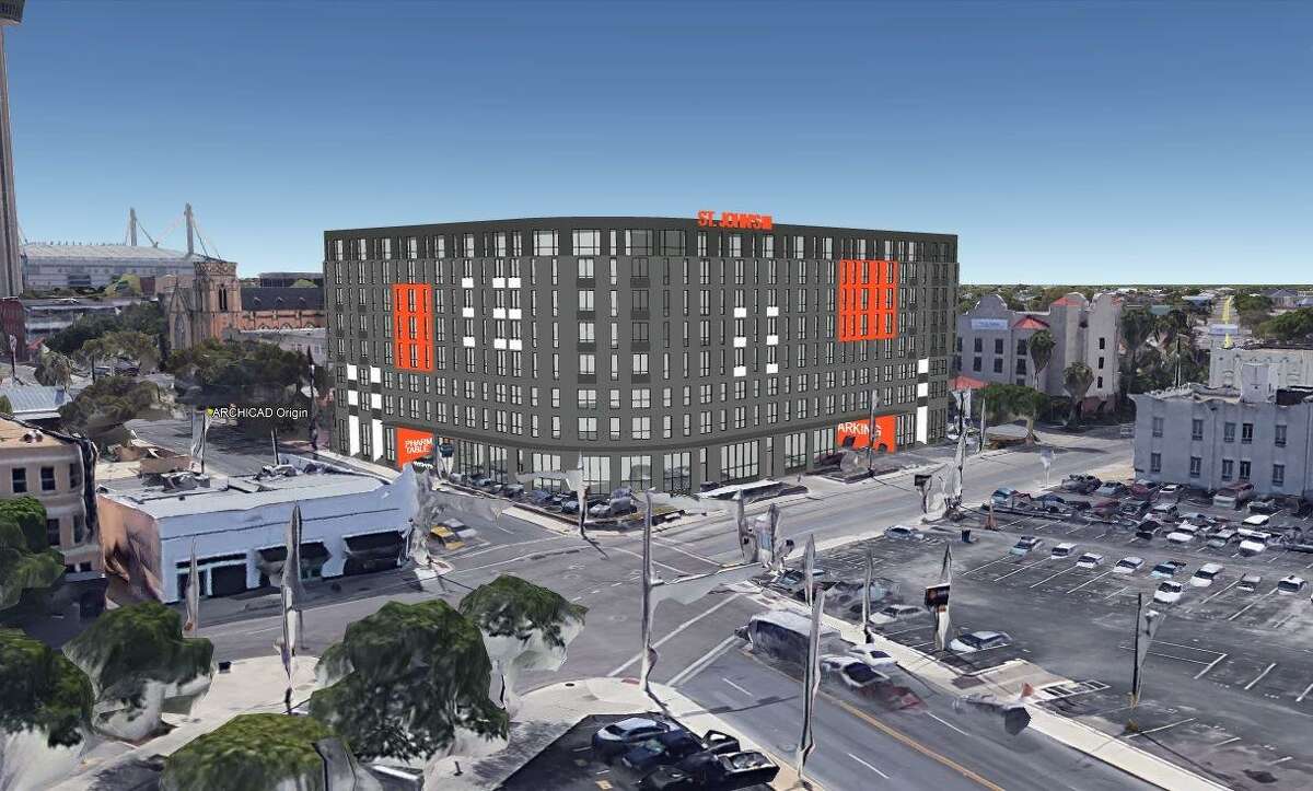 Austin-based Weal Development plans to build an 8-story, 250-unit apartment tower — dubbed St. John's Square — near the La Villita Historic Arts Village in downtown San Antonio.