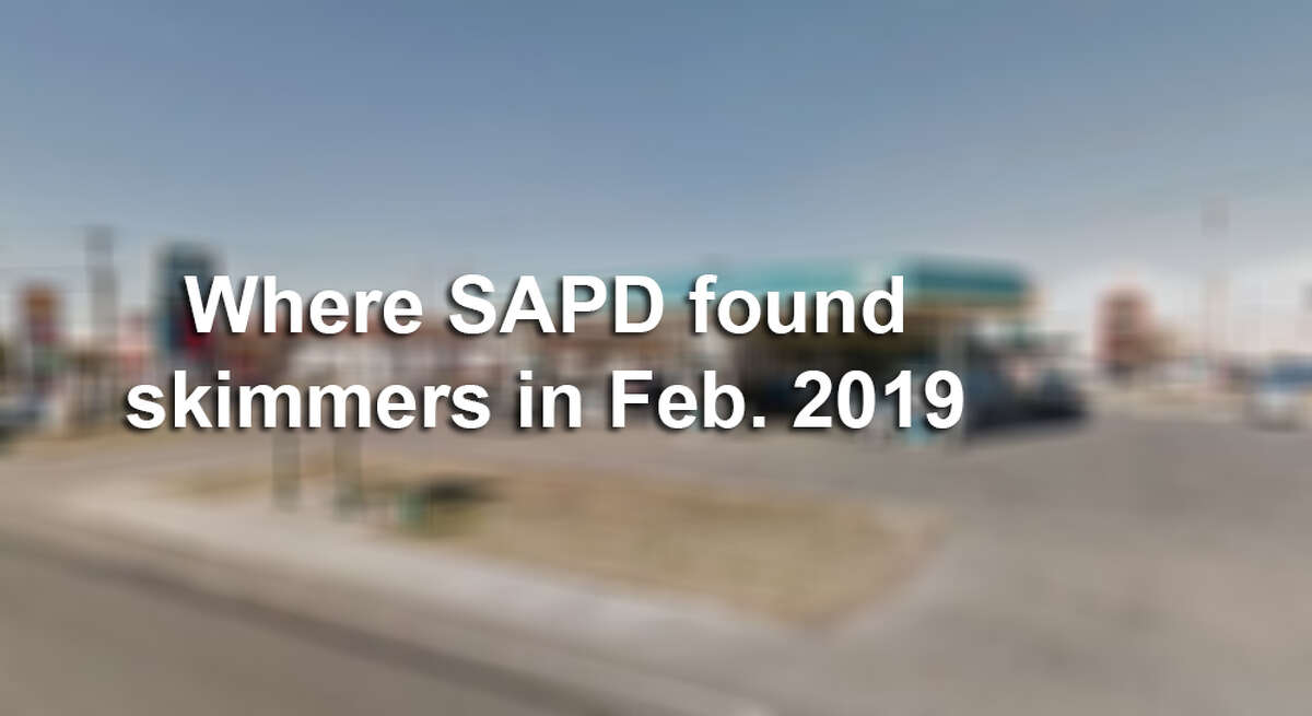 See where SAPD found more than 10 skimmers in San Antonio in February 2019.