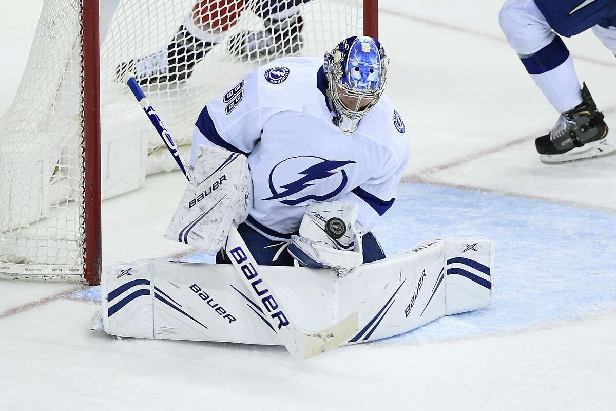Lightning's Andrei Vasilevskiy stops 54 shots in victory