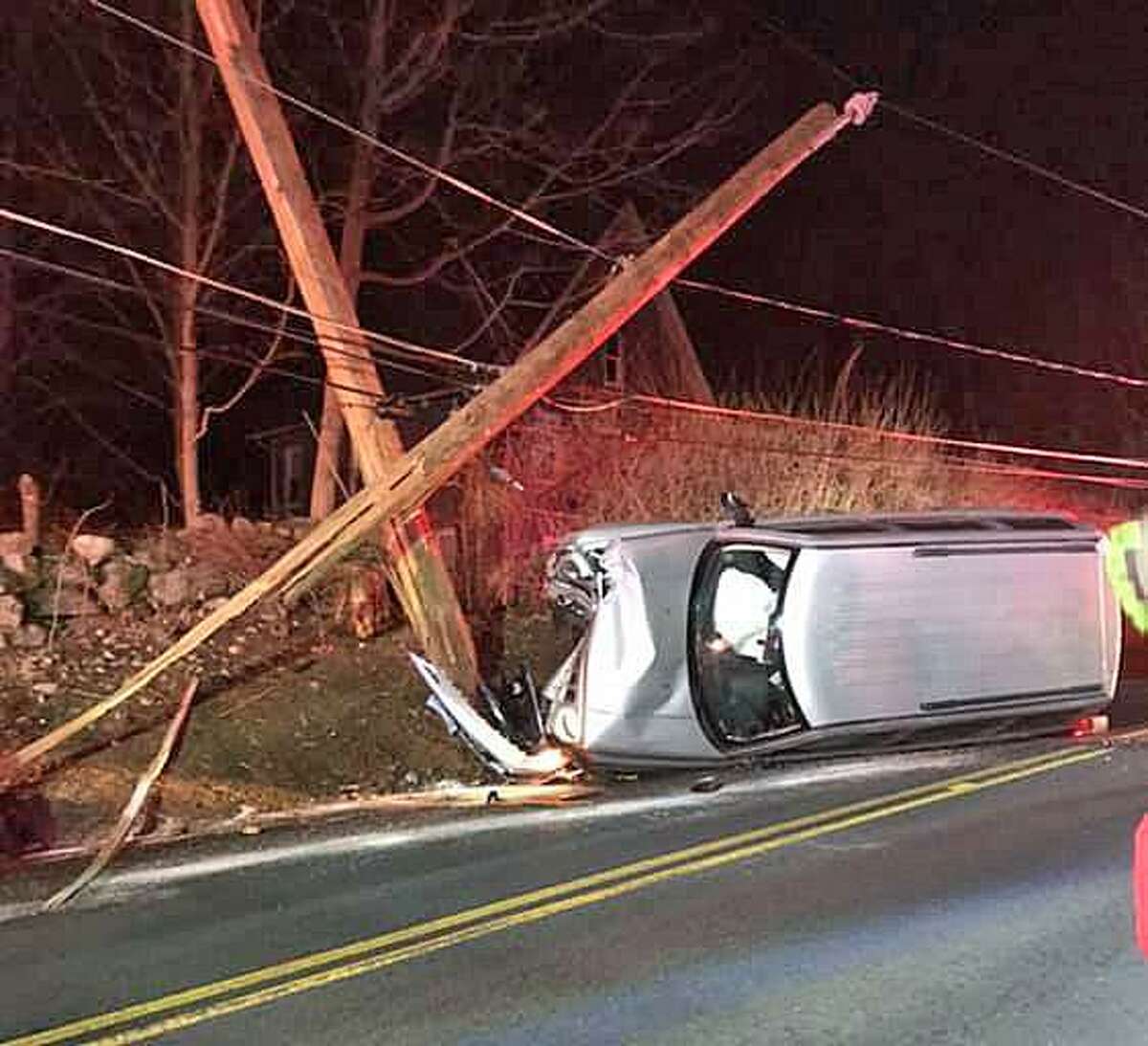 Seymour road reopens after vehicle crash into utility pole