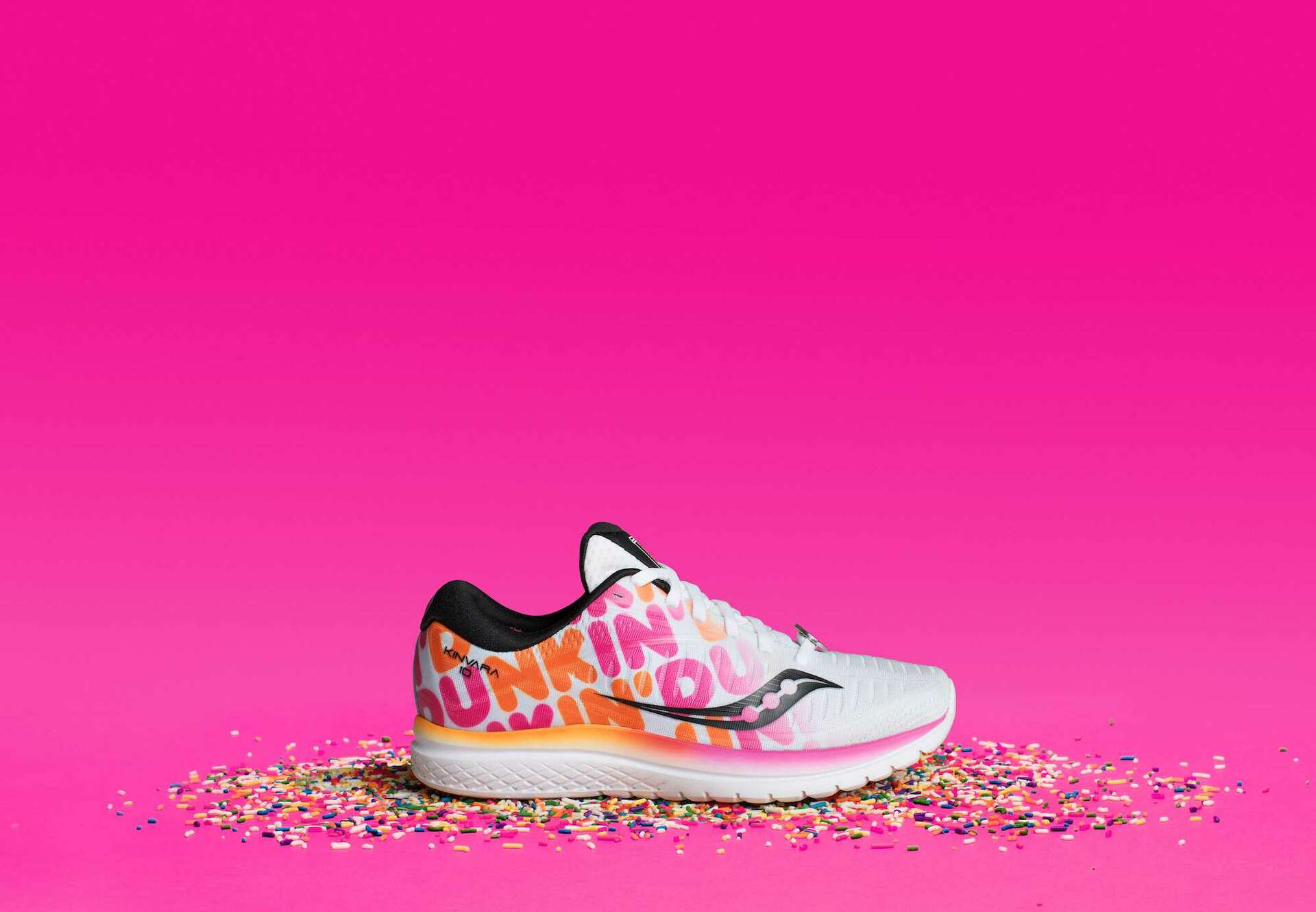 Brand creates Dunkin themed shoes for Boston Marathon