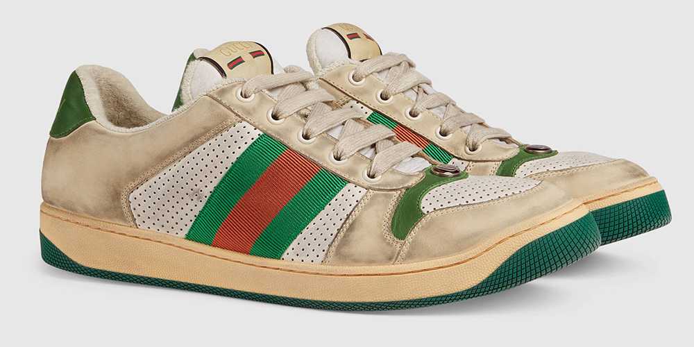 Gucci selling sneakers that purposely look dirty for nearly $900 display picture 3