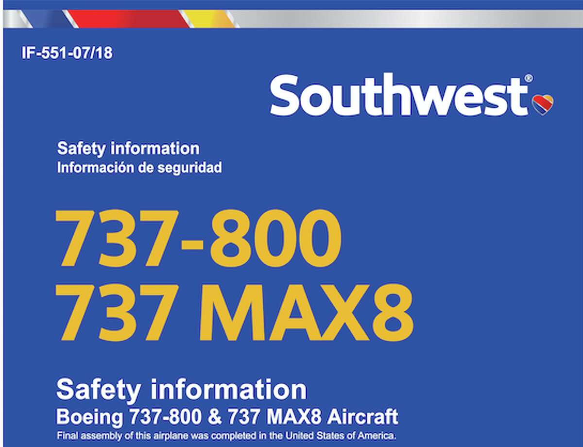 Southwest Boeing 737 Max 8 Seat Map Boeing 737 Max 8 & 737-800: Not The Same Plane