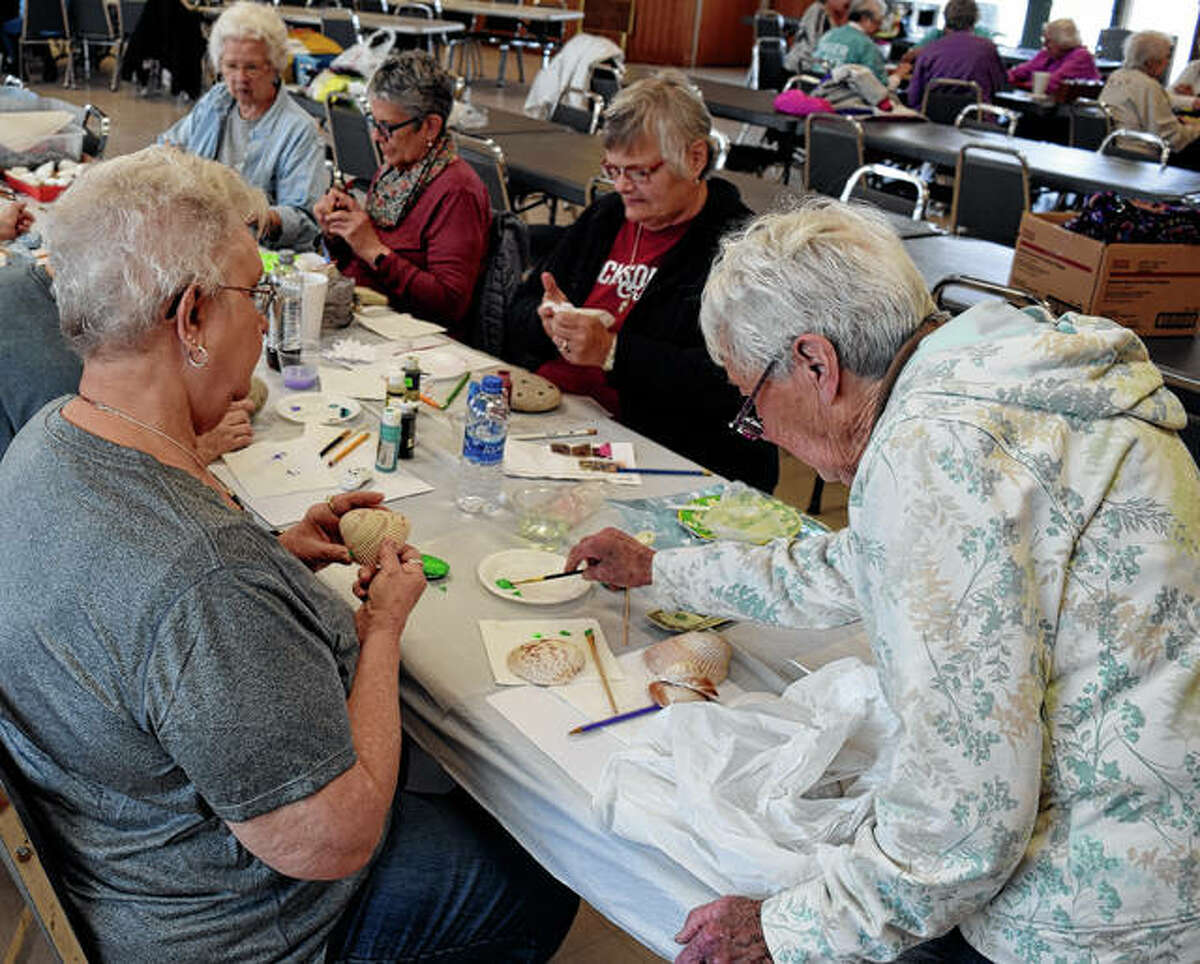 Senior Center craft classes are at 1 p.m. the third Thursday of each month at the Community Park Center. Each session focuses on a different craft.