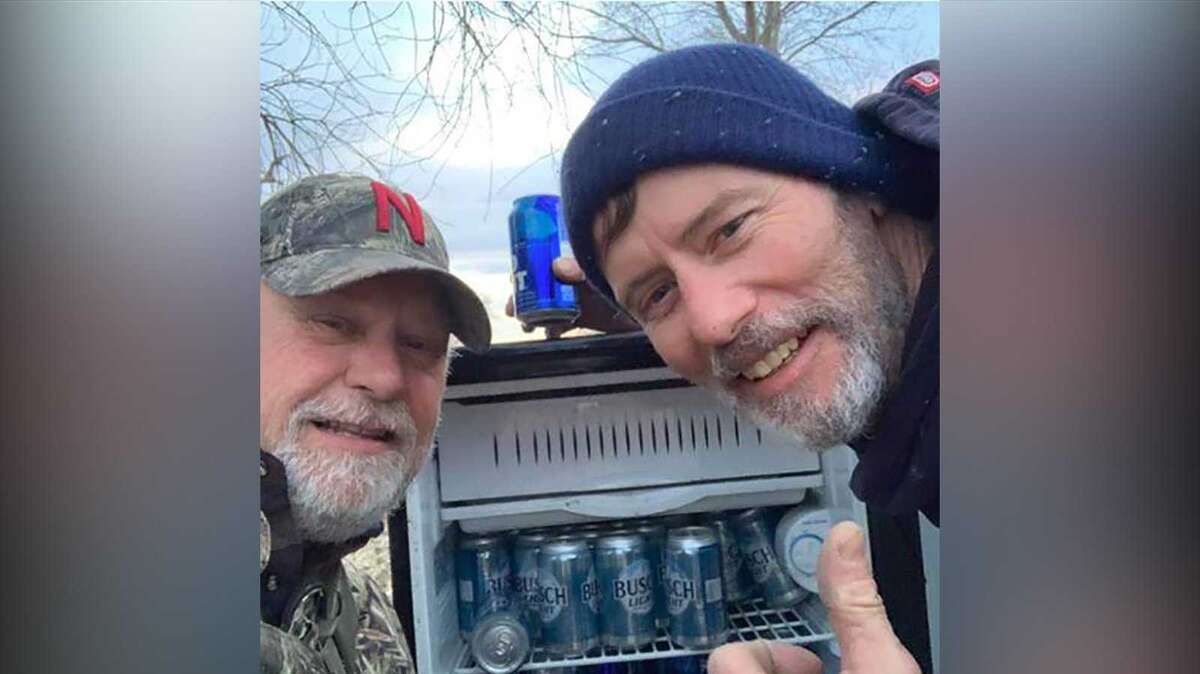 Two men find fridge full of icecold beers in devastating Nebraska flooding