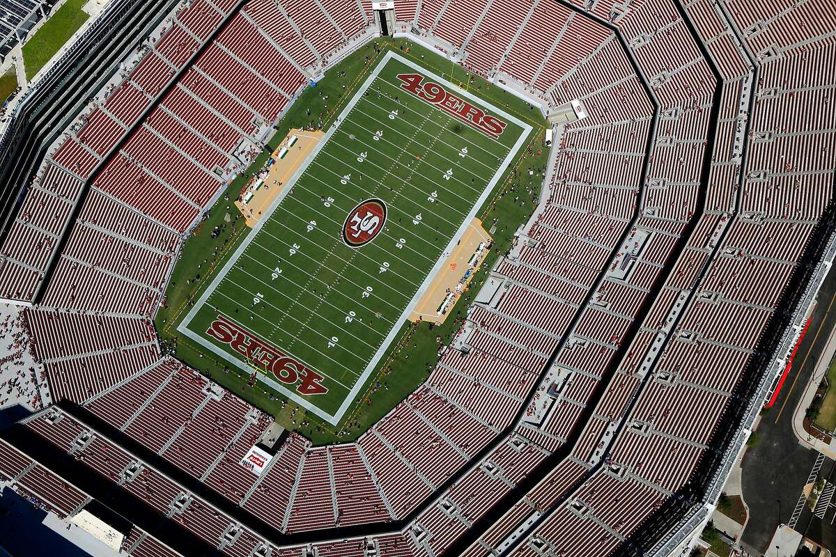 Levi's Stadium hosts the first preseason football game between the San Francisco 49ers and the Denver Broncos in Santa Clara, CA, Sunday, August 17, 2014.