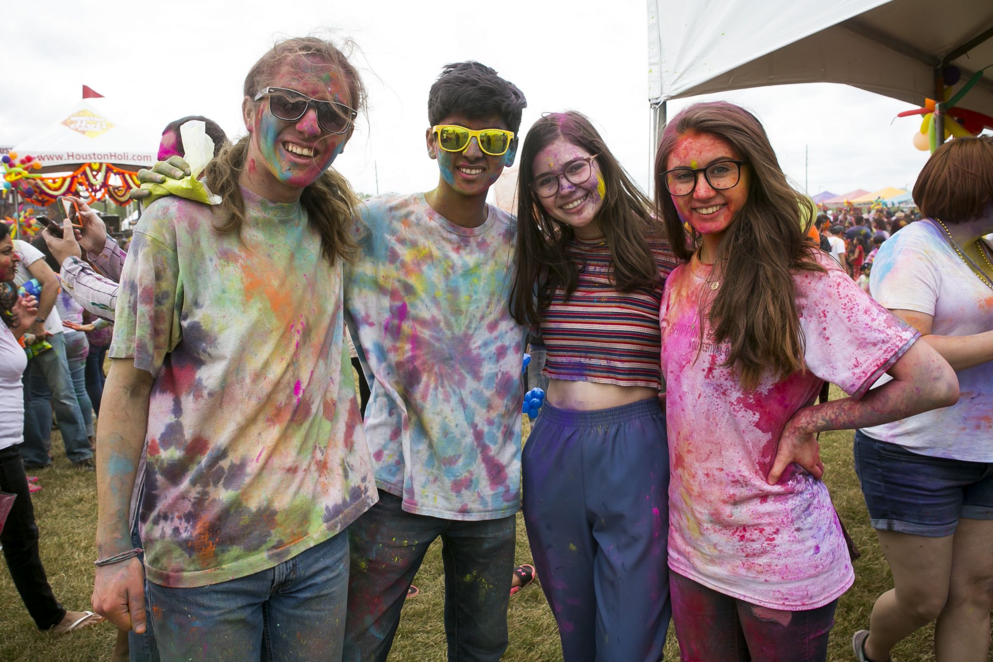 Happy Holi! Houstonians celebrate arrival of spring at Holi Festival
