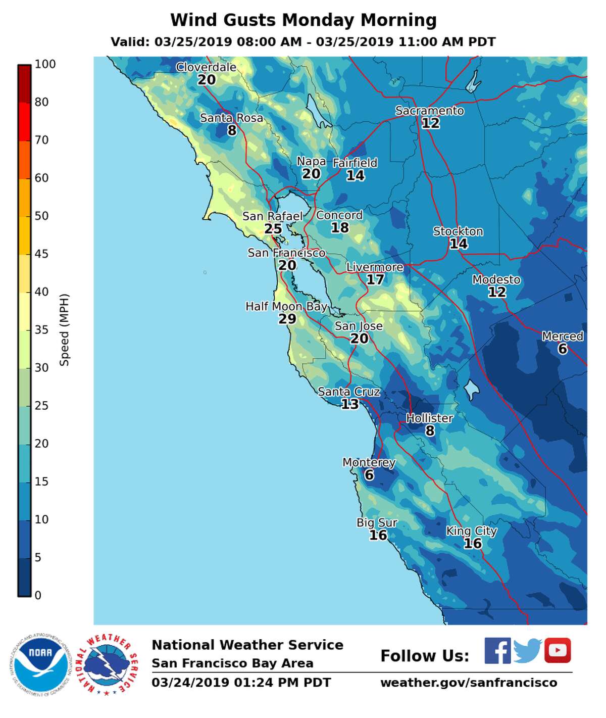 Rain, wind to bring 'nuisance' impacts to the Bay Area