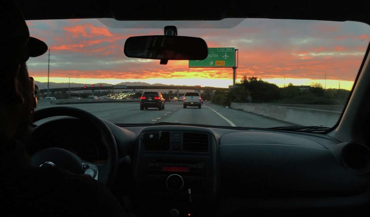 I was pleasantly surprised to get an Uber from SFO to SJC for $58- and no traffic! Trip took 50 mins. Nice sunrise to boot!