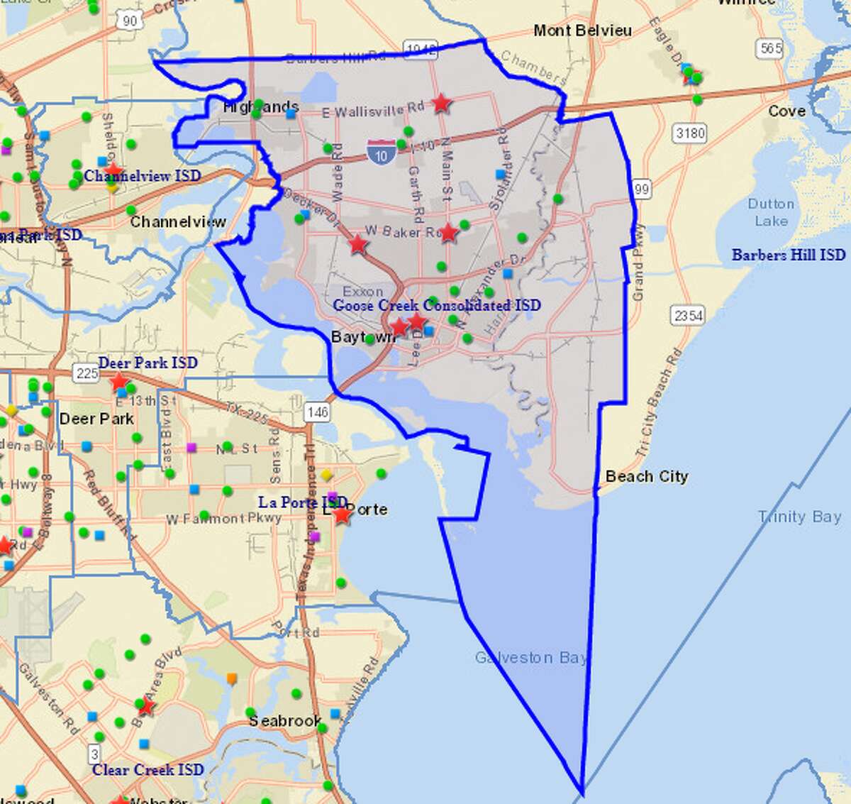 The Harris County school districts with the highest vaccine exemption rates