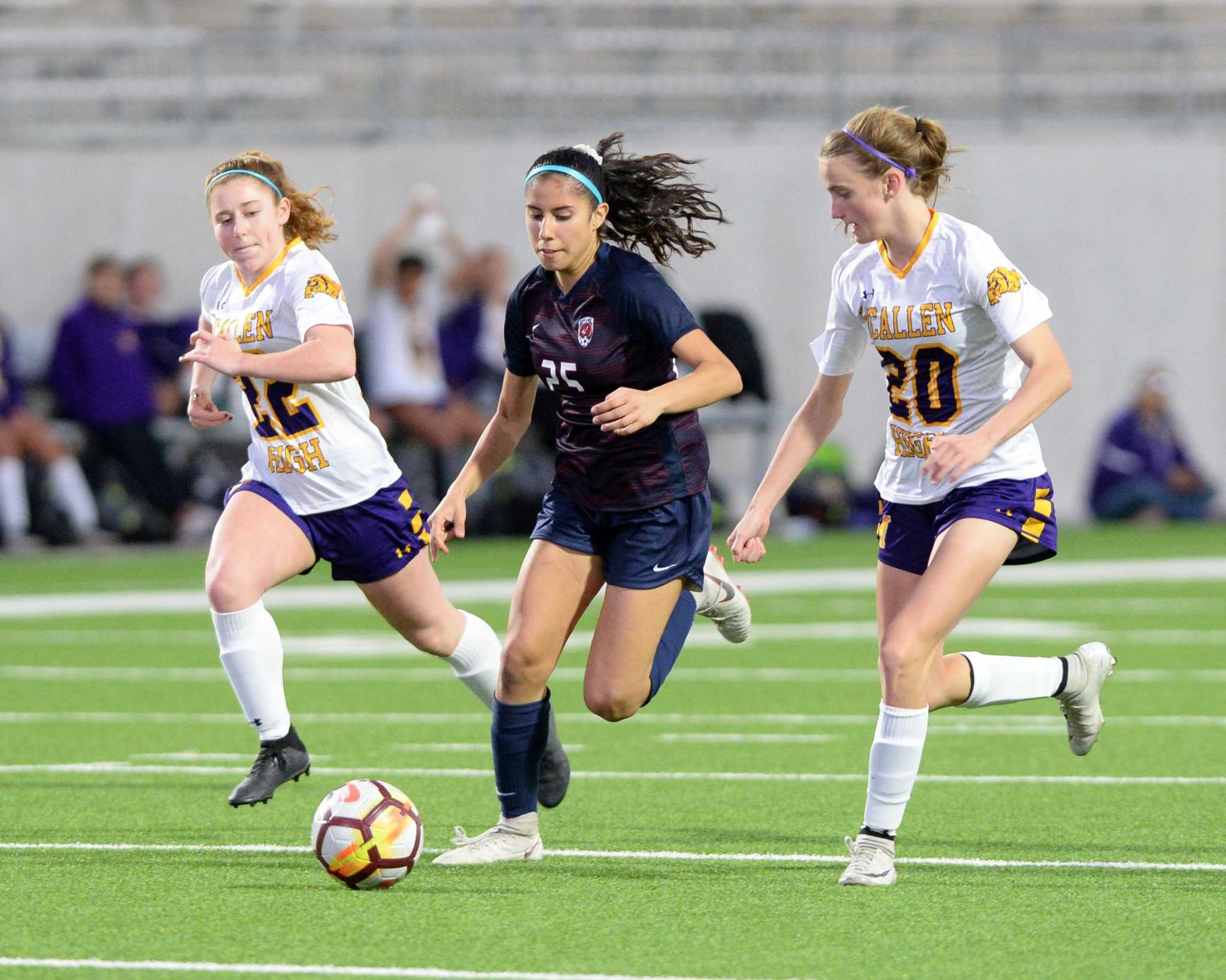 Katy ISD hosts competitive field for I10 Shootout girls soccer tournament