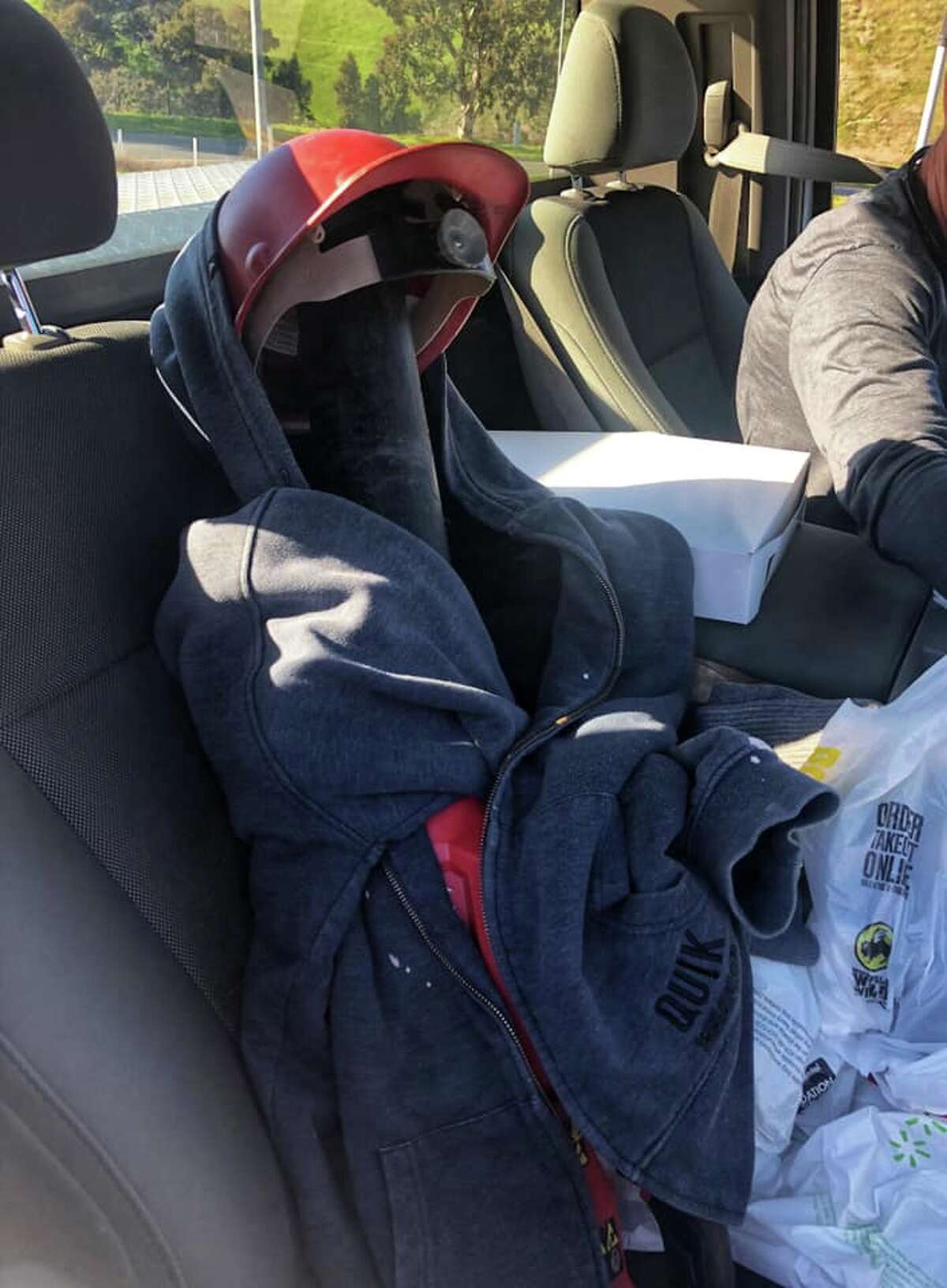 North Bay driver stopped for using mannequin in hoodie in carpool lane