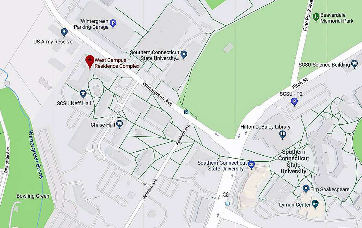 Southern Connecticut State University Map Discarded Cigarette Blamed For Dorm Fire At Scsu