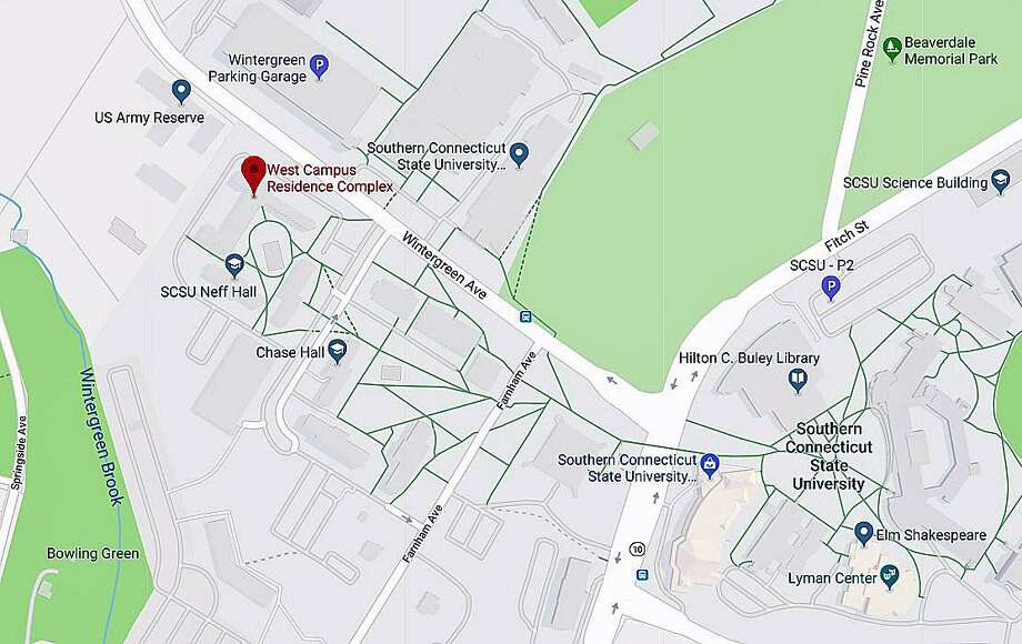 southern connecticut state university map Discarded Cigarette Blamed For Dorm Fire At Scsu New Haven Register southern connecticut state university map