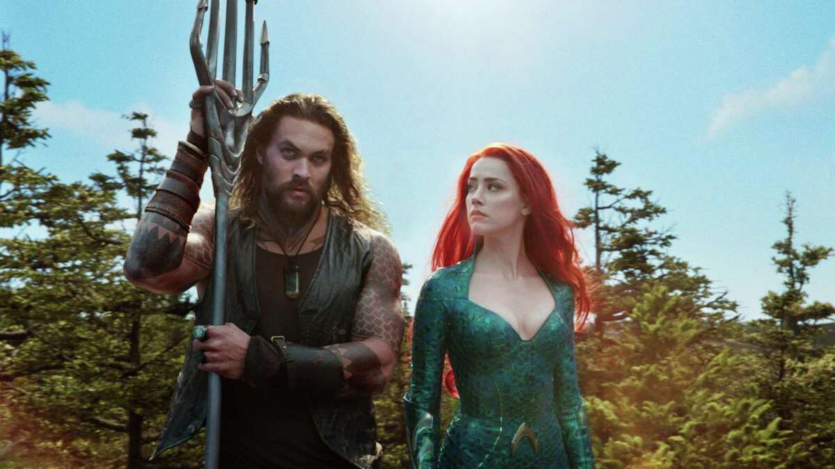 ‘Aquaman’ stars Jason Momoa, left, and Amber Heard will appear at the 2019 Celebrity Fan Fest in San Antonio.